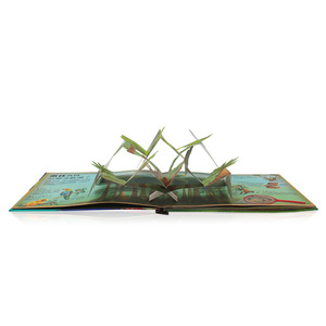 OEM彩色3D装帧故事书立体弹出打印书幼儿学习 - Product Image 2