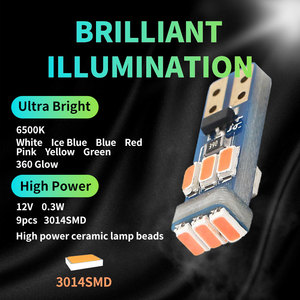 完璧な非極性T59SMD 3014自動車スピードメーター走行距離計タコメーター計器パネルLEDウェッジ電球 (ツイストソケット付き) LED - Product Image 6