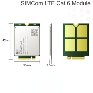SIMCom A7908-M2 Serie A7908E-M2 A7908SA-M2 LTE Cat6-Modul Multi-PDP MQTTS bei Befehl SIM79XX kompatibel