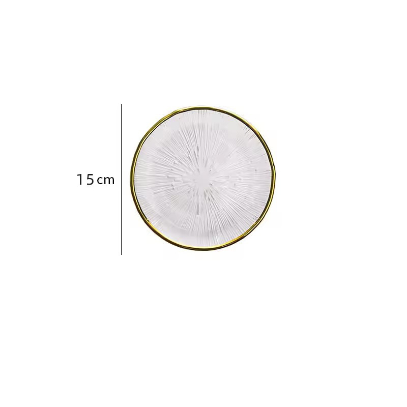 Plato Transparente 15cm