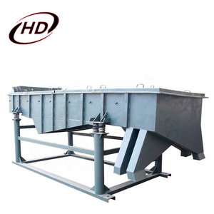 Electric <strong>High</strong> Output Double Deck Rectangular Linear Vibratory Sieve <strong>Classifier</strong> for Bentonite - Product Image 1