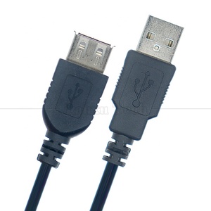 สายชาร์จข้อมูลแบบ1ม. 2ม. 3ม. 5ม. สาย2.0 USB ตัวผู้ไปยัง USB ตัวเมียสำหรับเมาส์แป้นพิมพ์คอมพิวเตอร์ - Product Image 1
