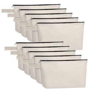 Mektup desenli OEM kişiselleştirilmiş tuval Sling zarf torbalar - Product Image 1
