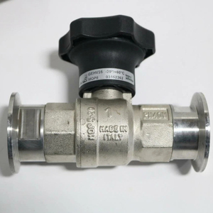 Kromschroderパイプ継手流れ調整バルブグローブバルブKNOBバタフライバルブ1/2インレット径GEHV15 - Product Image 2
