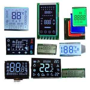 Sehr klein 3 4 5 6-stelliges Tn 7-Segment-LCD-Bildschirmmodul für die Raum thermostat steuerung - Product Image 6