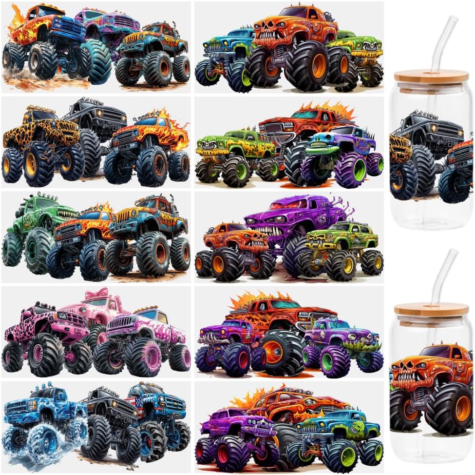 Cartoon Cars-10Pcs
