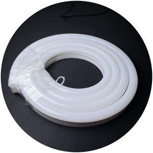 10MM 12MM Pcb Side View Led Neon 1225 12x25mm <strong>Dome</strong> Shape White Profile Diffuser Silicon <strong>Tube</strong> for Led Strip