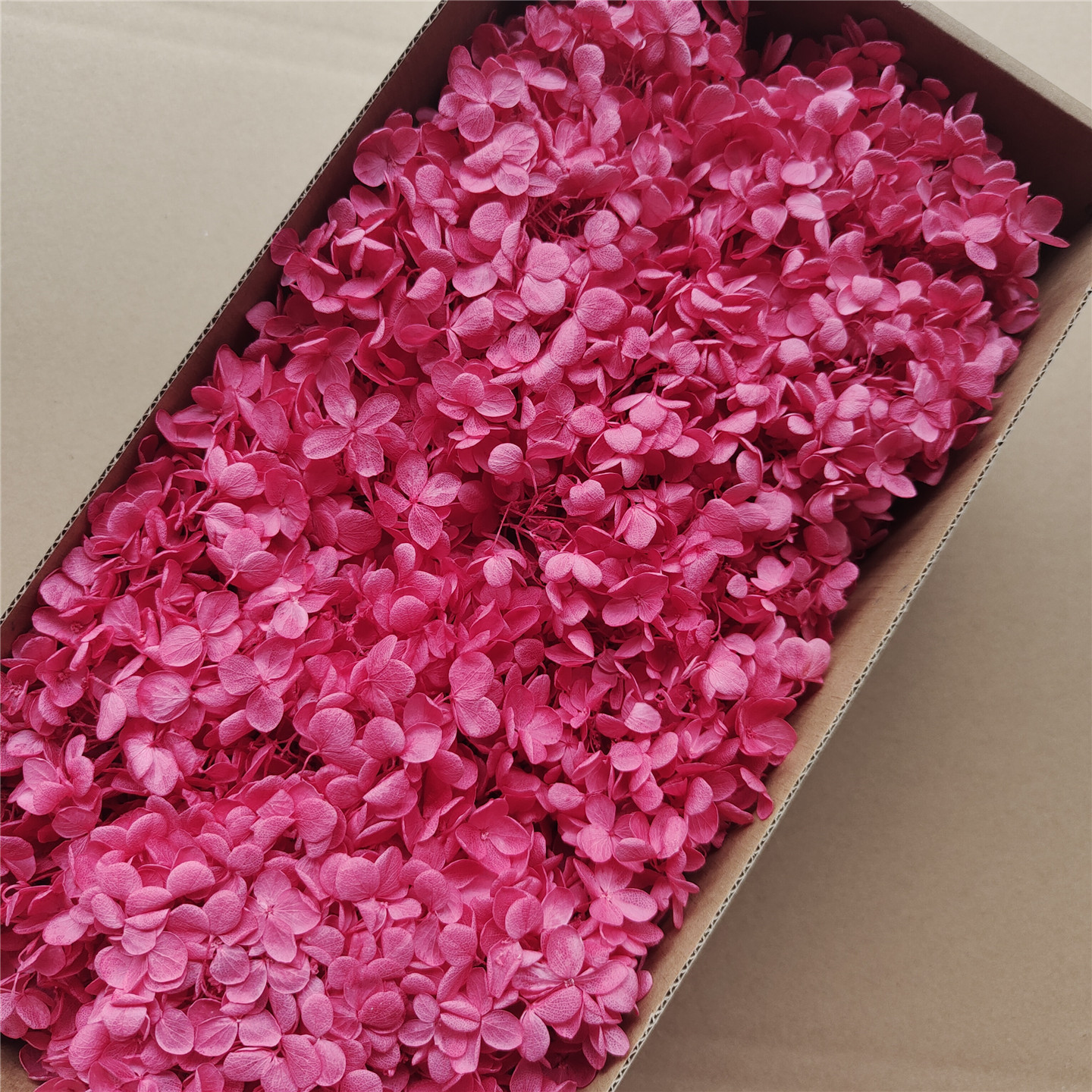 Deepest cherry blossom pink wood hydrangea-90-100g per box