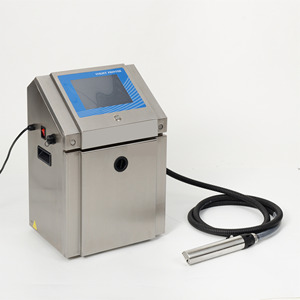 In linea macchina di codifica CIJ industriale continuo piccolo carattere stampante a getto d'inchiostro automatica stampante a getto di CIJ con grande tocco LCD - Product Image 3