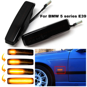 BMW 5 serisi için E39 M5 LED dinamik tekrarlayıcı sıralı lamba flaşör flaşör yan Marker dönüş sinyal ışığı - Product Image 2