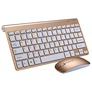 2.4G Wireless LED Backlit <strong>Keyboard</strong> Mouse Combo Set Portable Mini for Notebook Laptop Mac Desktop PC Computer Smart TV &amp; PS4 - Product Image 2
