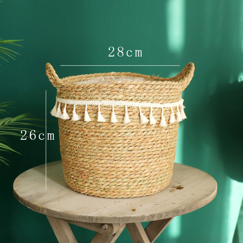 Original color, with tassels) 28*26