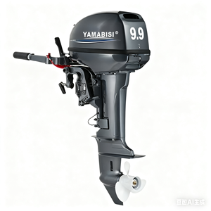 Hot bán yamabisi 9.9HP 2-đột quỵ Trọng lượng nhẹ tiller 9.9HP động cơ phía ngoài cho xuồng ba lá - Product Image 1