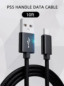 PS5/XboxシリーズSXコントローラPS5ゲームパッド用DATA FROG 2メートルタイプC充電ケーブルゲーム用アクセサリー - Product Image 5