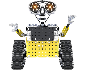 Çocuk eğitim alüminyum bulmaca uzaktan kumanda duvar-e Robot modeli montaj oyuncak inşaat blokları RC arabalar ürün - Product Image 1