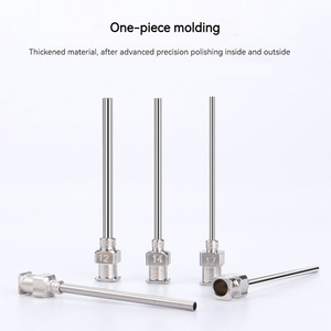 Customize <strong>Excellent</strong> Durability 1/4 Inch 6.5mm 8G-32G Stainless Steel Tips Dispensing Needle for Various Injection Machines