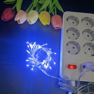 300 LED Dây đèn giáng sinh Vòng hoa dây đồng Pháo Hoa Cổ Tích pháo hoa ánh sáng IP44 đêm phòng đèn - Product Image 2