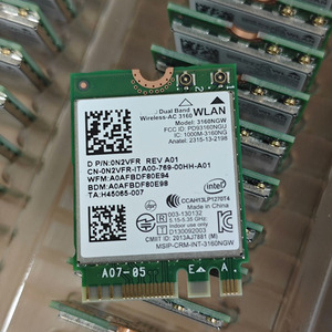 Băng tần kép không dây-ac Wifi thẻ 3160ac 3160ngw M.2 2230 NGFF 802.11 A/B/G/N + A/C 2x2 Wifi Adapter 433 Mbps + BT4.0 - Product Image 5