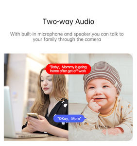 Full Hd 3MP dome Cmos sensore grandangolare Secueye app fotocamera di rete con scheda di memoria audio e rilevamento del movimento telecamera cctv wifi - Product Image 4