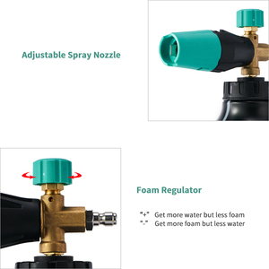 ODM OEM 1L Có Thể Điều Chỉnh Tuyết Bọt Pháo Rửa Xe Súng Áp Lực Cao Brass Rắn Tuyết Bọt <span class=keywords><strong>Lance</strong></span> PA Bọt <span class=keywords><strong>Lance</strong></span> - Product Image 4