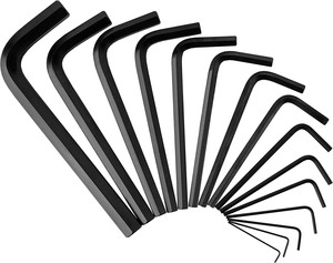 YUHANG Allen <strong>Key</strong> Set, <strong>Hex</strong> <strong>Key</strong> Wrench Set, 30-Pieces (0.028-3/8 Inch,0.<strong>7</strong>-10mm) - Product Image 4
