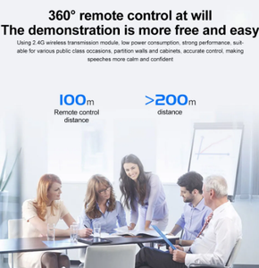 Wireless Presenter RF Remote Control 2.4GHzUSB Projector Page Turning Pen per PPT Powerpoint Presentation Pointer Slide Advancer - Product Image 6