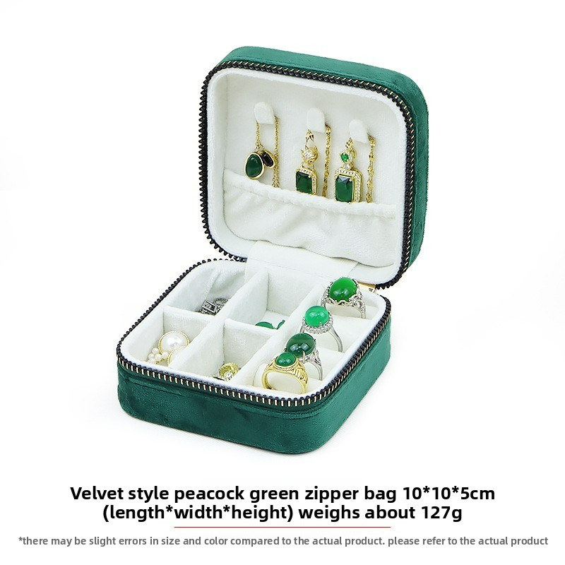 Peacock Green velvet