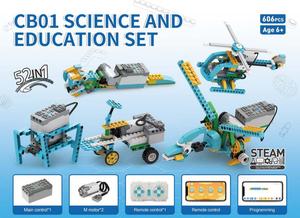 CB01 Wissenschaft und Bildung Bausteine Roboter können DIY Kinder früh kindliche Spielzeug Programmier klasse Elektro roboter - Product Image 6