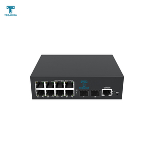 Web Management Voller Gigabit 2 x SFP und 8 x Base-T-Port Layer 2 Managed Ethernet Switch