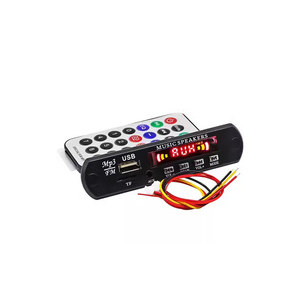 USB декодер плата 12 В автомобильный стерео модуль беспроводной записи USB TF AUX FM радио усилитель пульт дистанционного управления mp3-плеер модуль - Product Image 3