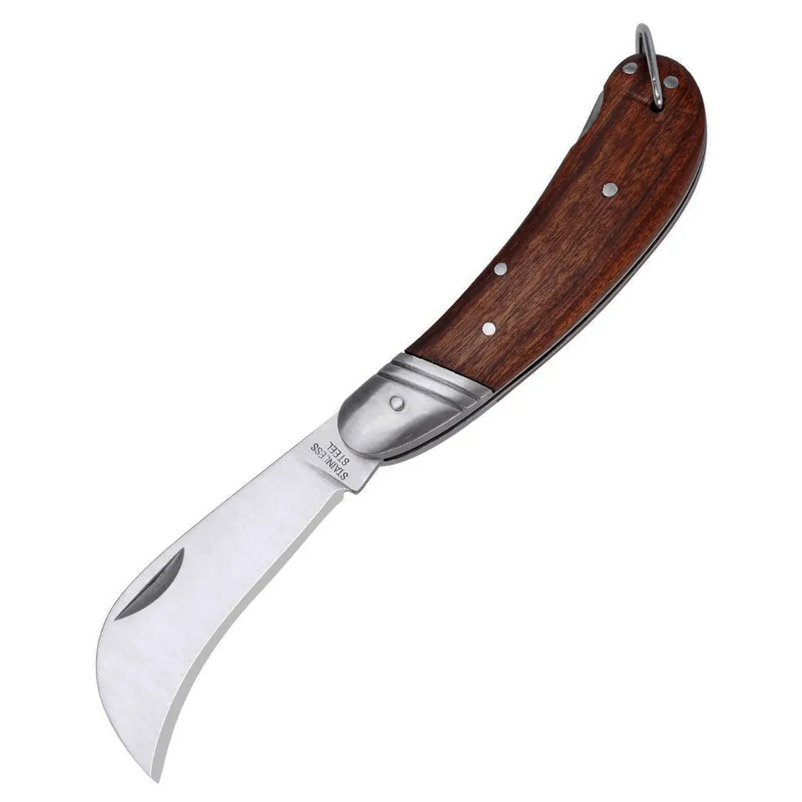 Cuchillo para Injerto de jardín, Asa de madera, plegable, oferta