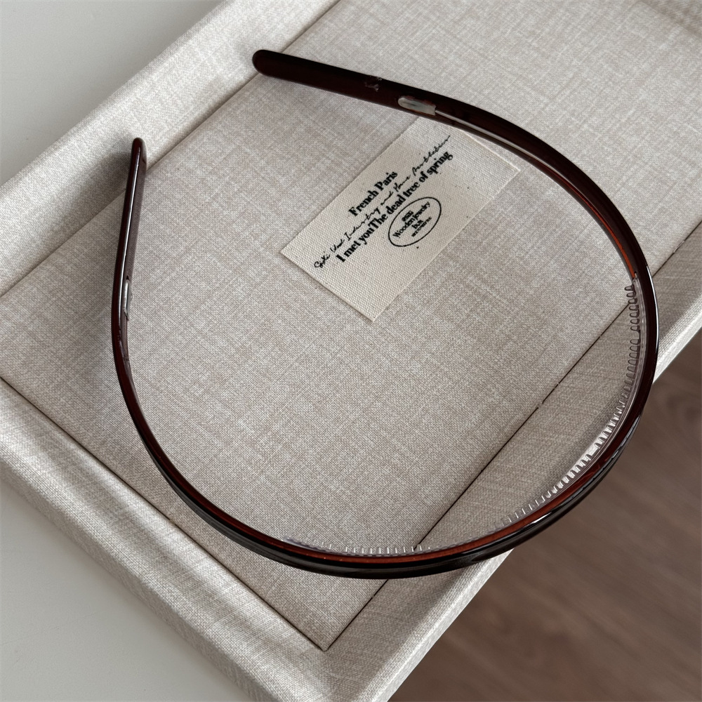 Base acetate hoop-red brown