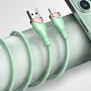 Ldnio LS821/LS822 30W TPE USB สายเคเบิลข้อมูลโทรศัพท์มือถือ Micro Type C ปลั๊กชาร์จเร็ว1M/2M - Product Image 4
