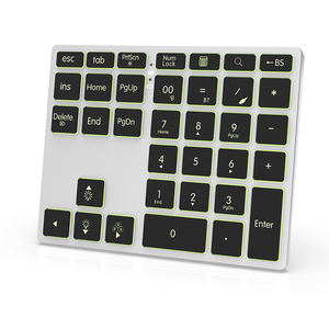 35 tasti esterni ABS Mini tastiera senza fili interfaccia USB tastiera numerica tablet Android BT tastiera digitale Wireless nuova