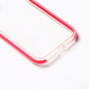 Darbeye dayanıklı TPU PC telefon kılıfı kapak iPhone için çift renk şeffaf telefon kabuk 11pro Max - Product Image 4