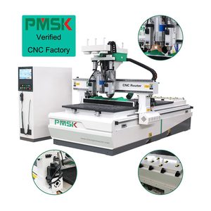 PMSK Auto carico e scarico nidificazione Router Cnc Multi testa di taglio Cnc macchina Router di legno per armadio da cucina porta fare - Product Image 1
