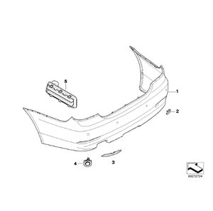 <span class=keywords><strong>BMW</strong></span> 5 serisi için OEM 63147183913 arka bar reflektör aksesuarları/E60 <span class=keywords><strong>LCI</strong></span>