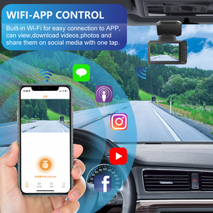 2.45 &quot;front and Rear Dual Lens Live Stream Dash <strong>Camera</strong> <strong>Small</strong> Nextbase 4k Resolution Gps <strong>Car</strong> <strong>Dvr</strong> Blackvue Wireless Dash <strong>Camera</strong> - Product Image 3