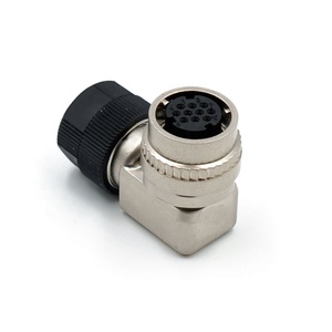 LECHUAN tek dokunuşla kilitleme tarzı 2Pin Metal dik açı fiş küçük boyutlu DDK CM10-AP10S-M dairesel konnektörler plastik bakır - Product Image 4