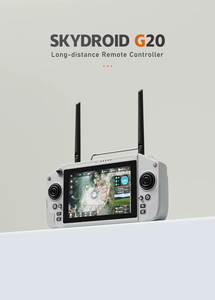 โดรนส่งภาพระดับ HD จาก G20 skydroid รุ่น2.4G & 5.8GHz รีโมทคอนโทรลความถี่คู่สำหรับการใช้รถยนต์และเรือ FPV - Product Image 6
