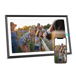 Pros Digital Picture Frame 15.6&quot; WiFi Large Digital <strong>Photo</strong> Frame FHD Touch Screen Share <strong>Photos</strong> or Videos Via Frameo From Anywhere - Product Image 1