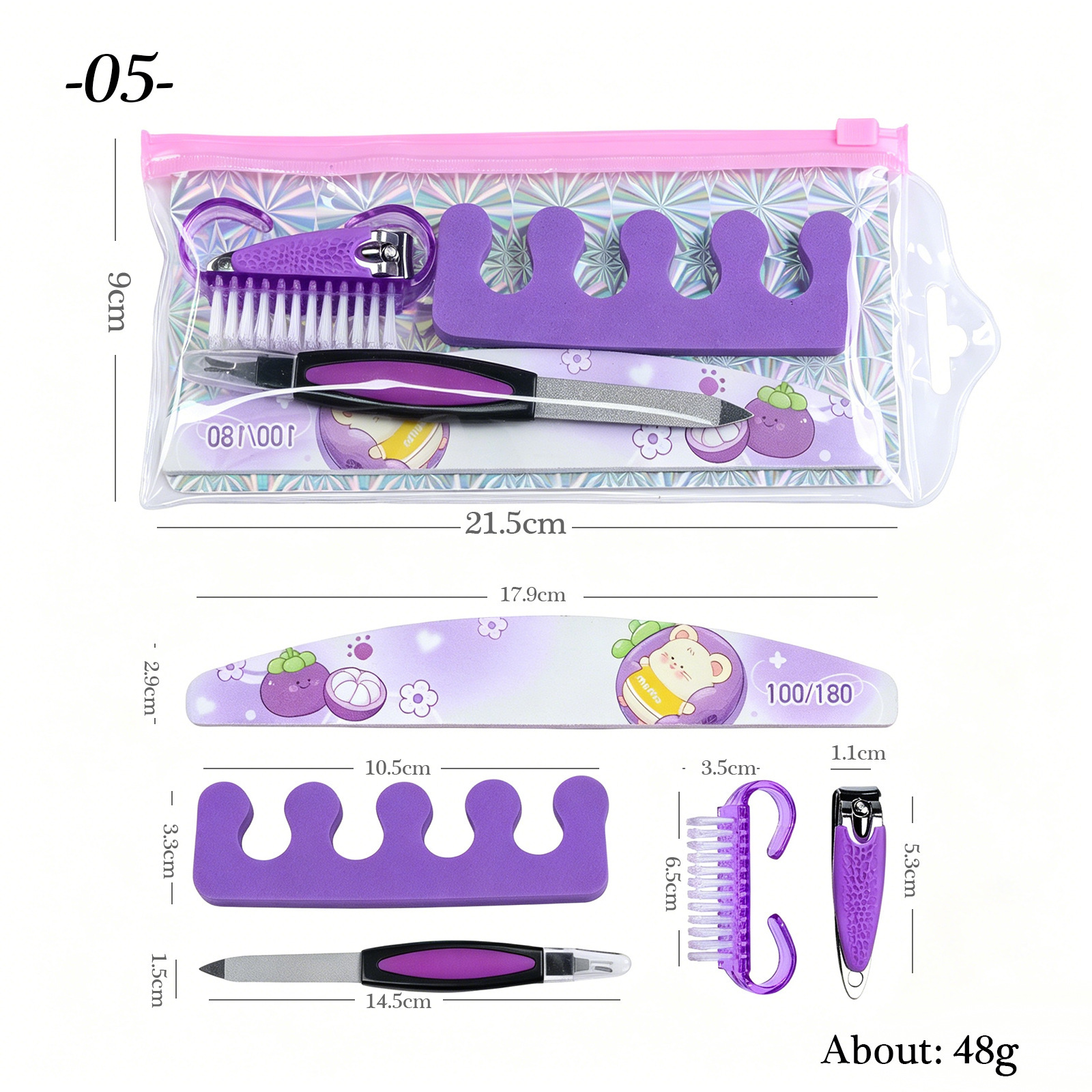 Ensemble d'outils de coupe pour nail art 05