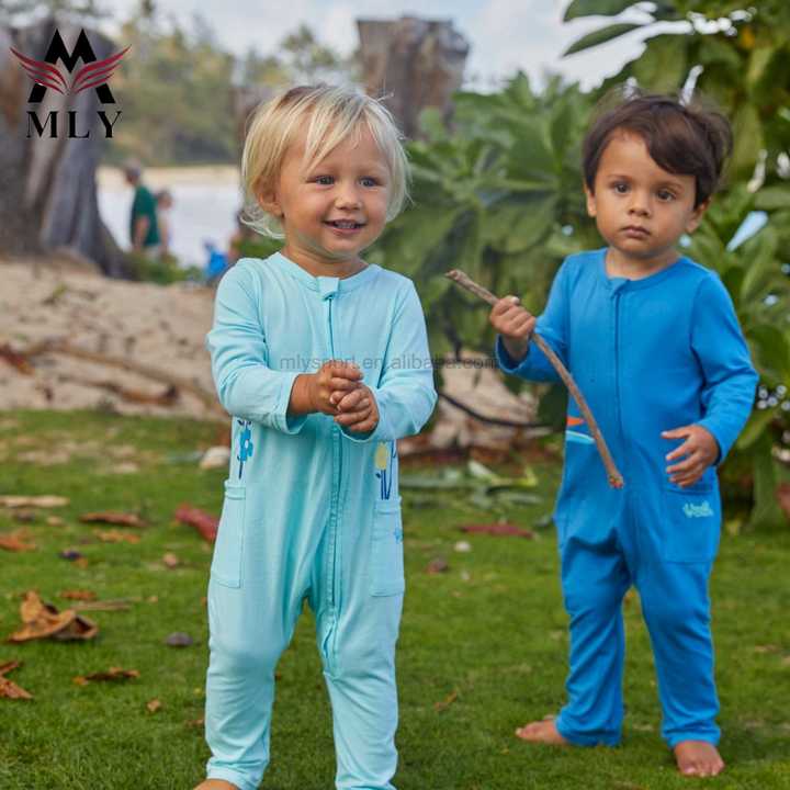 Produsen OEM kustom desain baru ritsleting satu buah pakaian renang anak laki-laki kecil pakaian renang anak-anak