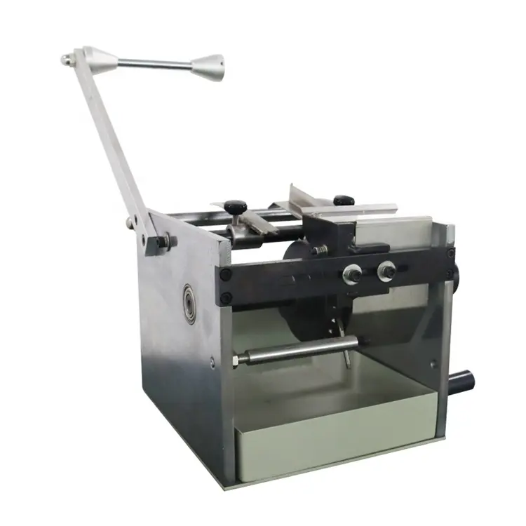High Efficiency Tape Type Manual Resistor Components Lead Cutting Machine