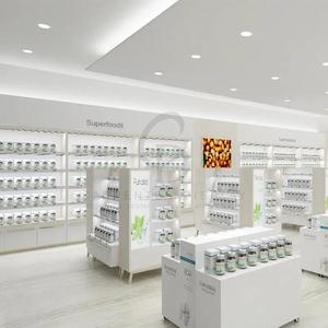 装饰香水店室内设计和商场化妆展示化妆品香水店室内装饰
