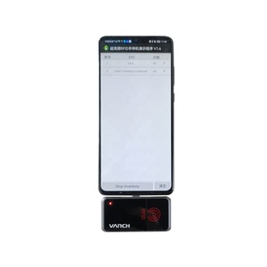 20cm okuma mesafesi ile android akıllı telefon UHF RFID el okuyucu için 902-928MHz/865-68MHz mini USB tip C - Product Image 2