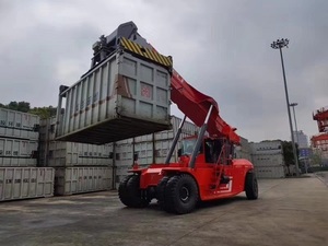 Гидравлический недорогой штабелеукладчик для контейнеров RSH4527 с расширителями вилок - Product Image 4