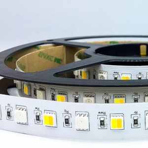 DC24V 5050 RGB + 5050 2in1 RGB CCT 72LED /m นำแถบทองแดงทนทาน - Product Image 2