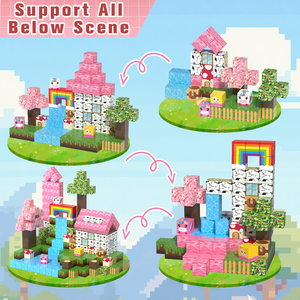 Từ Khối Xây Dựng Mỏ Nam Châm Thế Giới Ma Thuật Cổng Thông Tin Thiết Lập, Từ Gạch Xây Dựng Khối Toddler Đồ Chơi Gốc Cảm Giác Đồ Chơi Ngoài Trời - Product Image 3