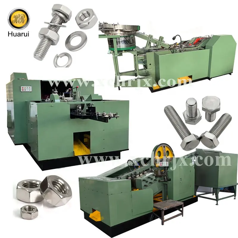 Factory offered hex bolt making machines trimming machine bolt thread rolling machine for producing M16-M24 bolts nuts